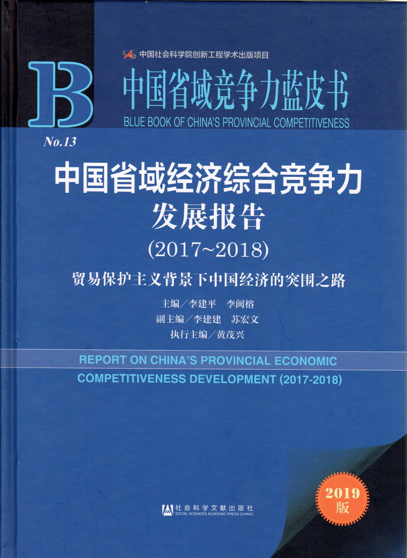 我想看逼逼中国省域经济综合竞争力发展报告（2017-2018）